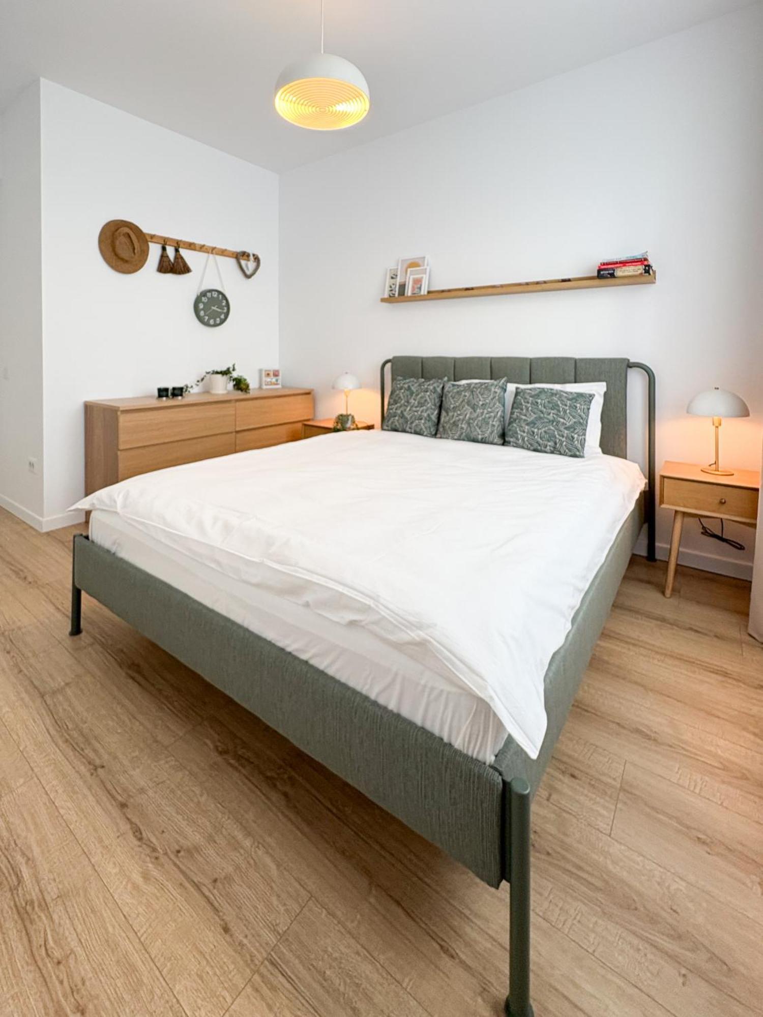 The Cozy Flat - Modern, New, 2 Rooms Apartment, Parking Bukarest Exterior foto